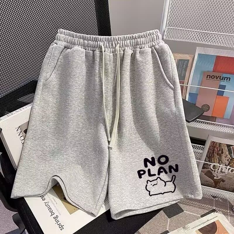 Cat rope shorts - grey