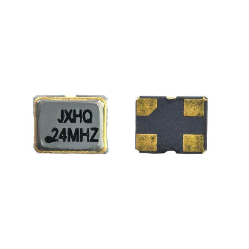 3225 Passive Crystal Oscillator Quartz Crystal Oscillator Chip Resonator 24Mhz Full Range Industrial Crystal Bluetooth Crystal Oscillator Chip 5