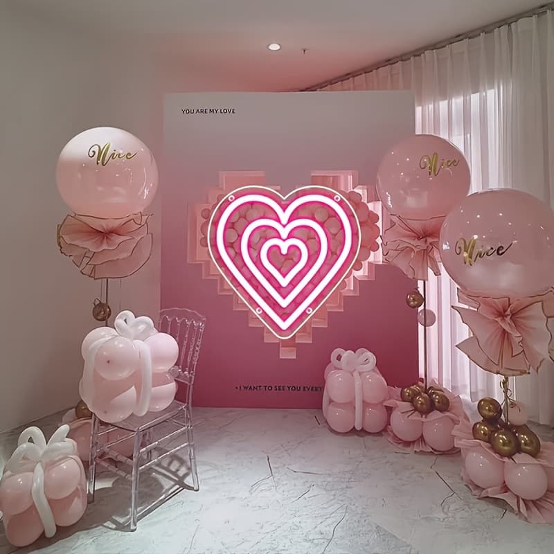 Love frequency conversion shape 20*20cm