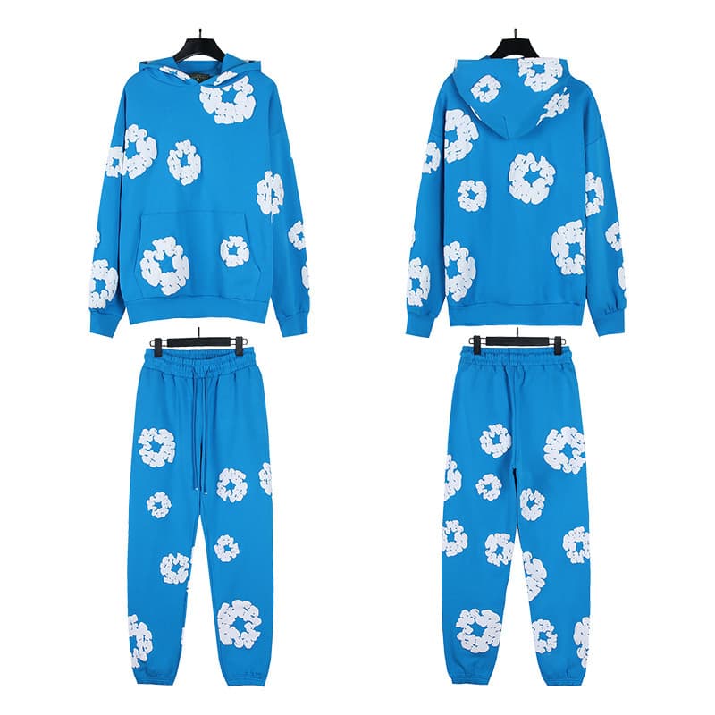 Sweatshirt suit [color blue]
