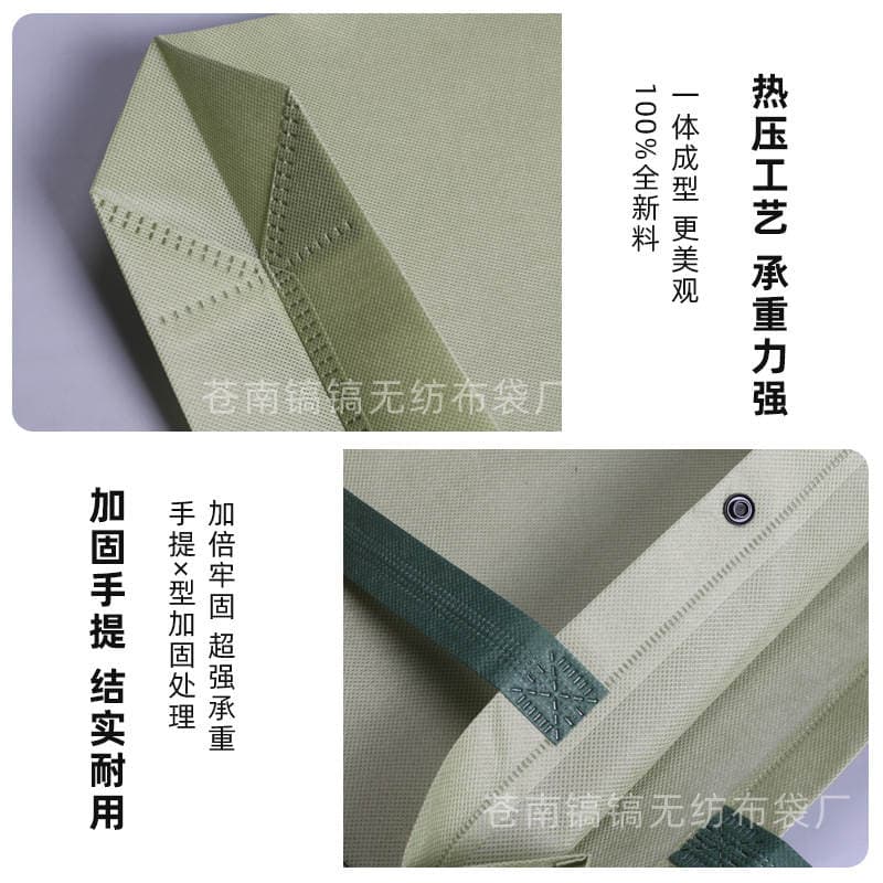 Internet Celebre Clothing Store Women's Clothing Hidden Buckle Non-woven Handbag Environmentally Friendly Shopping Clothes Handbag Printed LOGO 4