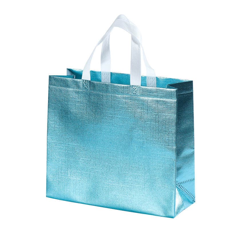 In-Stock Laser-Coated Non-Woven Fabric Bags for Clothing, Eco-Friendly Non-Woven Fabric 3D Laminated Bags 4