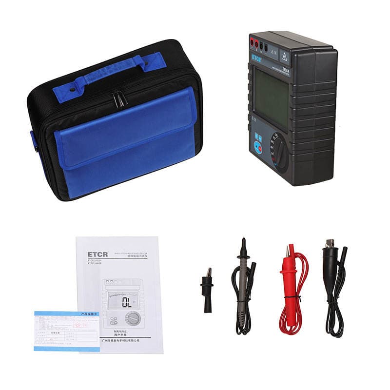 Digital Insulation Resistance Tester Industrial 2.5Kv/5Kv High-Voltage Electrician-Specific High-Precision Electronic Tester 4