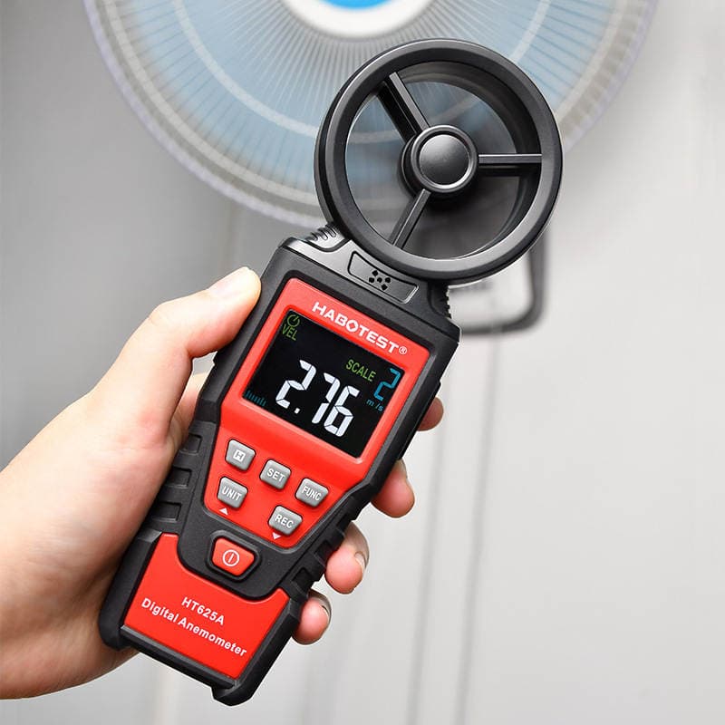 HABOTEST/Huabo HT625A/B Handheld Anemometer Anemometer Anemometer Anemometer with USB 2