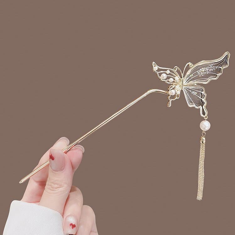Gilt butterfly-black
