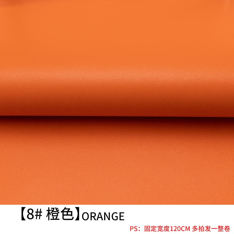 Lambskin pattern orange