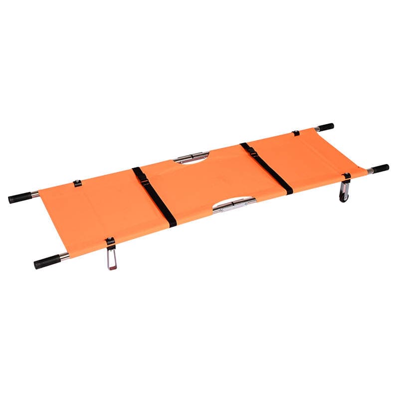 Rescue stretcher color blue thick folding fire rescue rescue equipment stainless steel ambulance stretcher 5