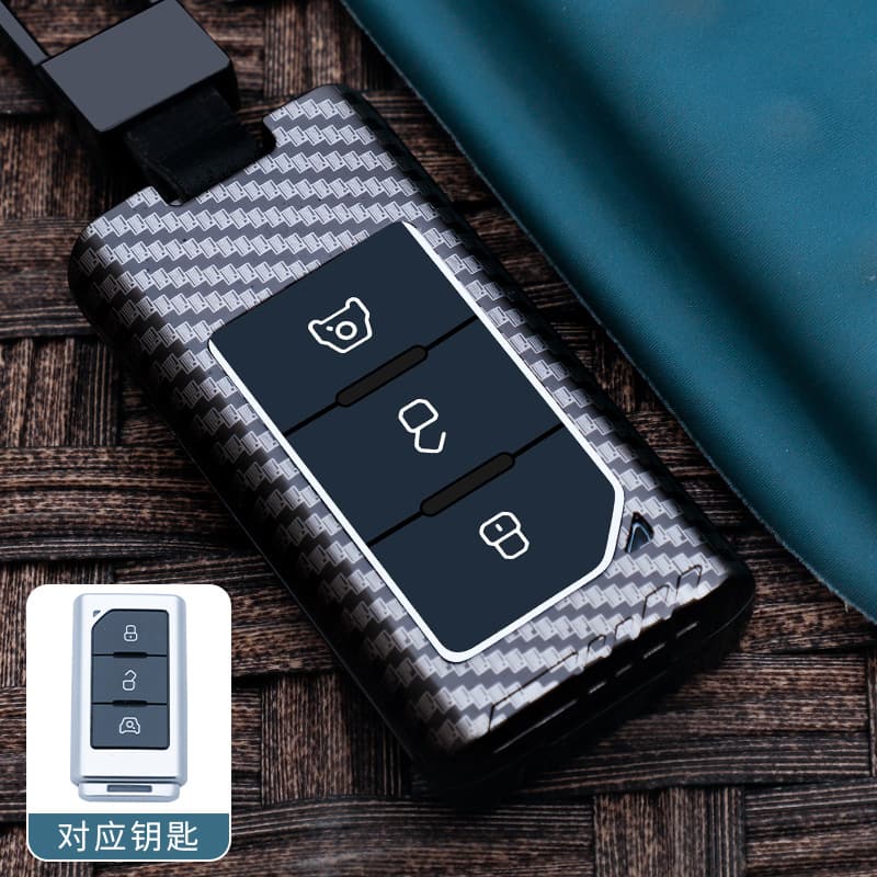 Baic k model carbon fiber pattern black