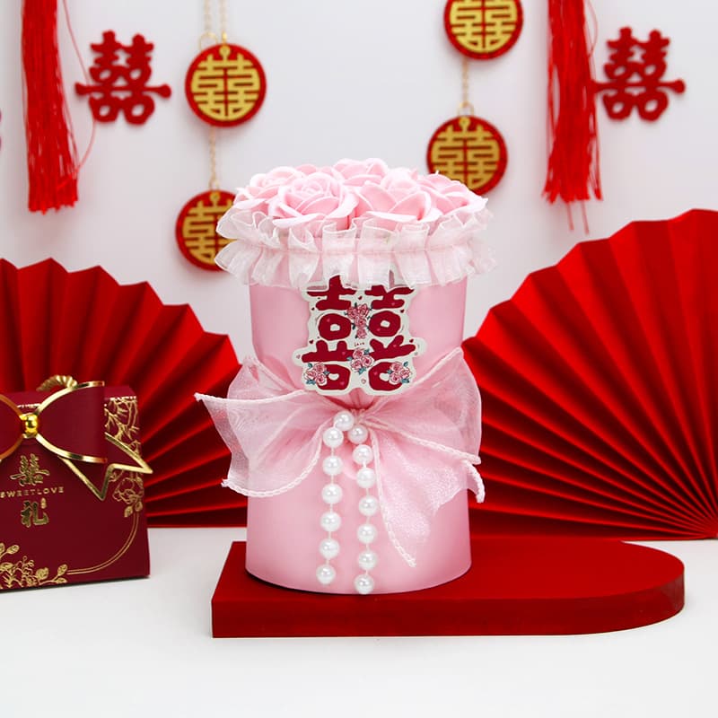 Pink xiyuan [7 pink roses]