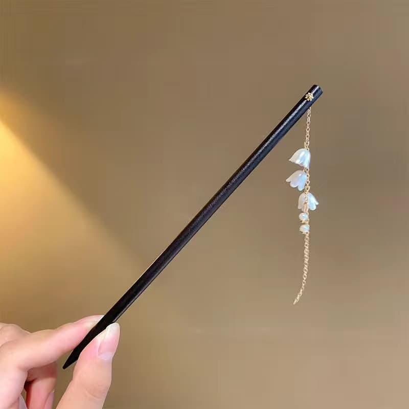 25# Suguan Hairpin-Light Brush Willow