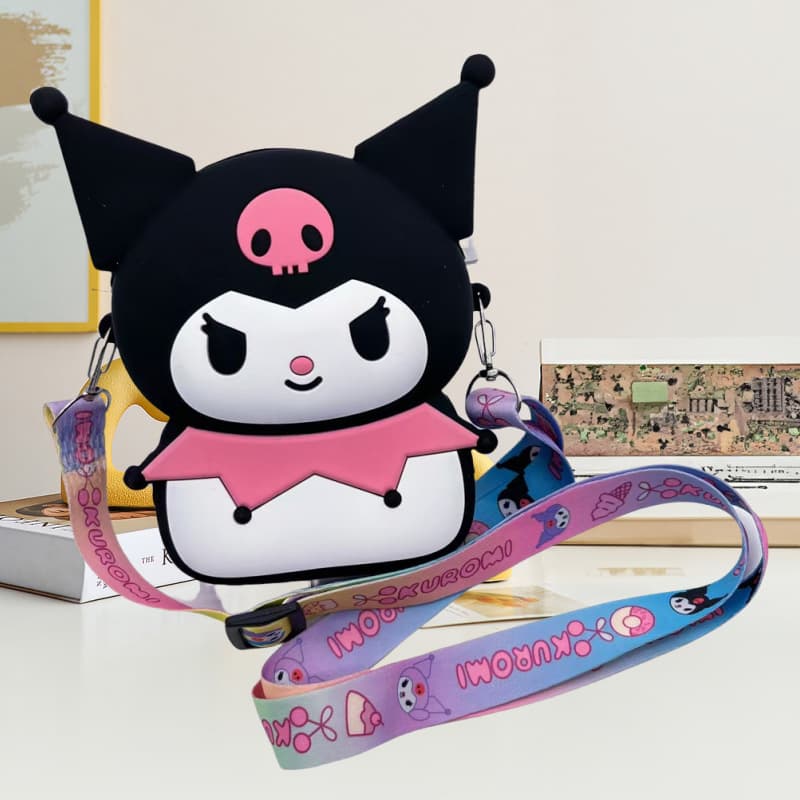 Full body kurome coin purse black