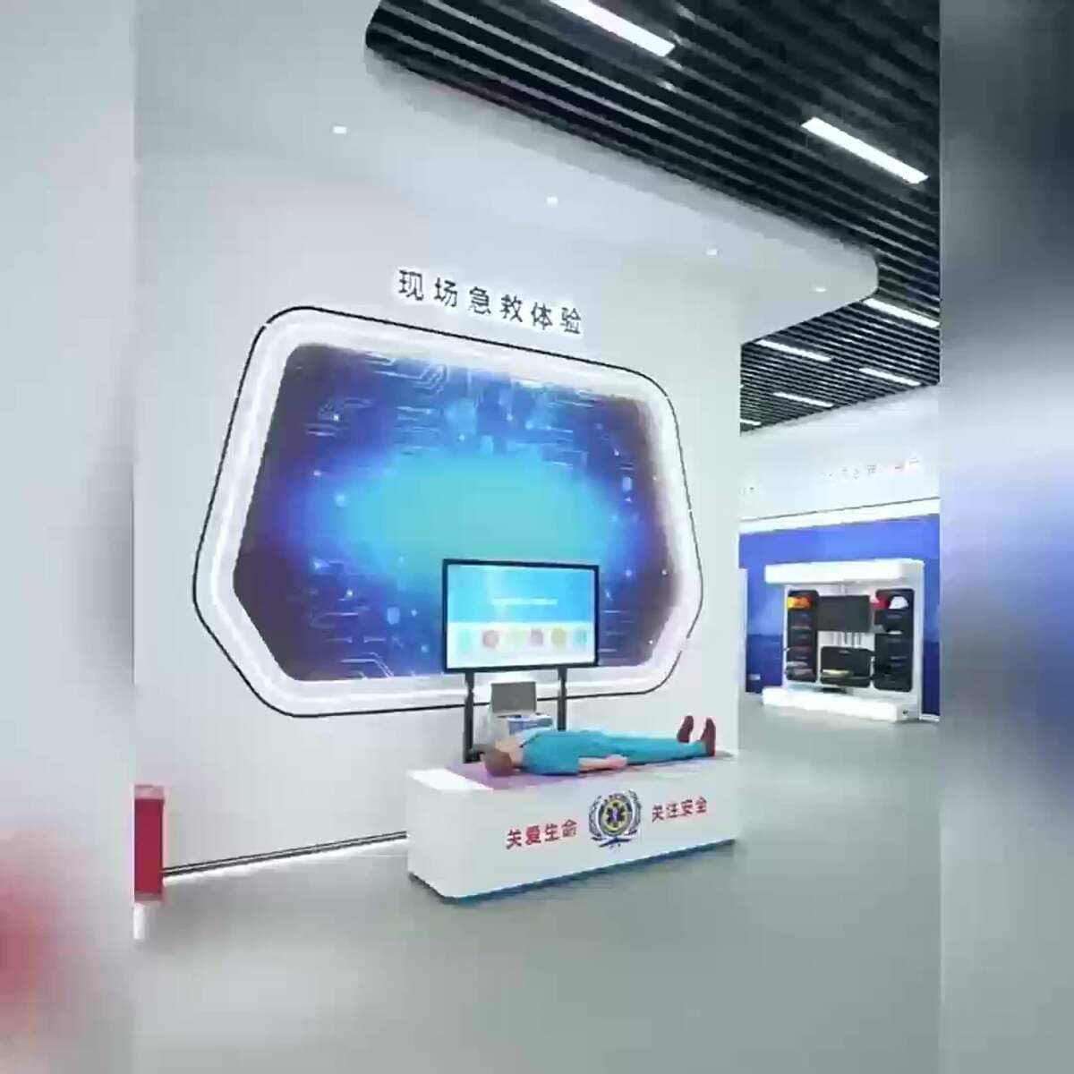 Forklift Blind Spot Safety Sensing Equipment Safety Protection Knowledge Training Vr Virtual Experience Smart Device 4