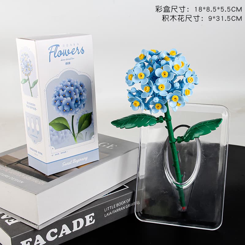 Ys66018 hydrangea (light blue)
