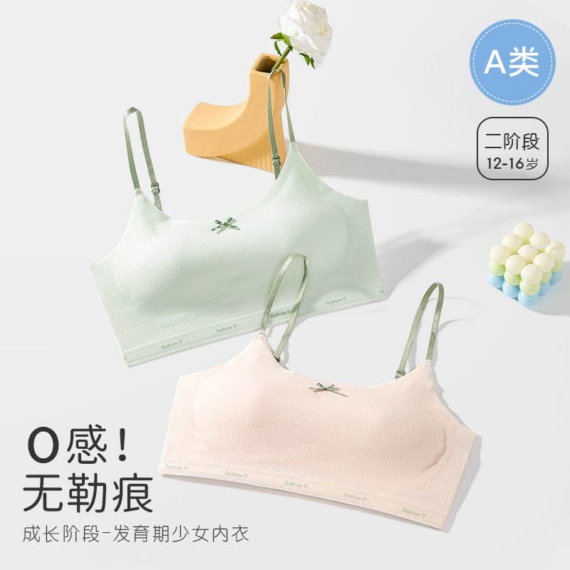 Girls' Intimates, Junior High School Students, High School Adolescent Development Period, Girls' Vests, Older Girls' Bras, Second and Third Stages 2