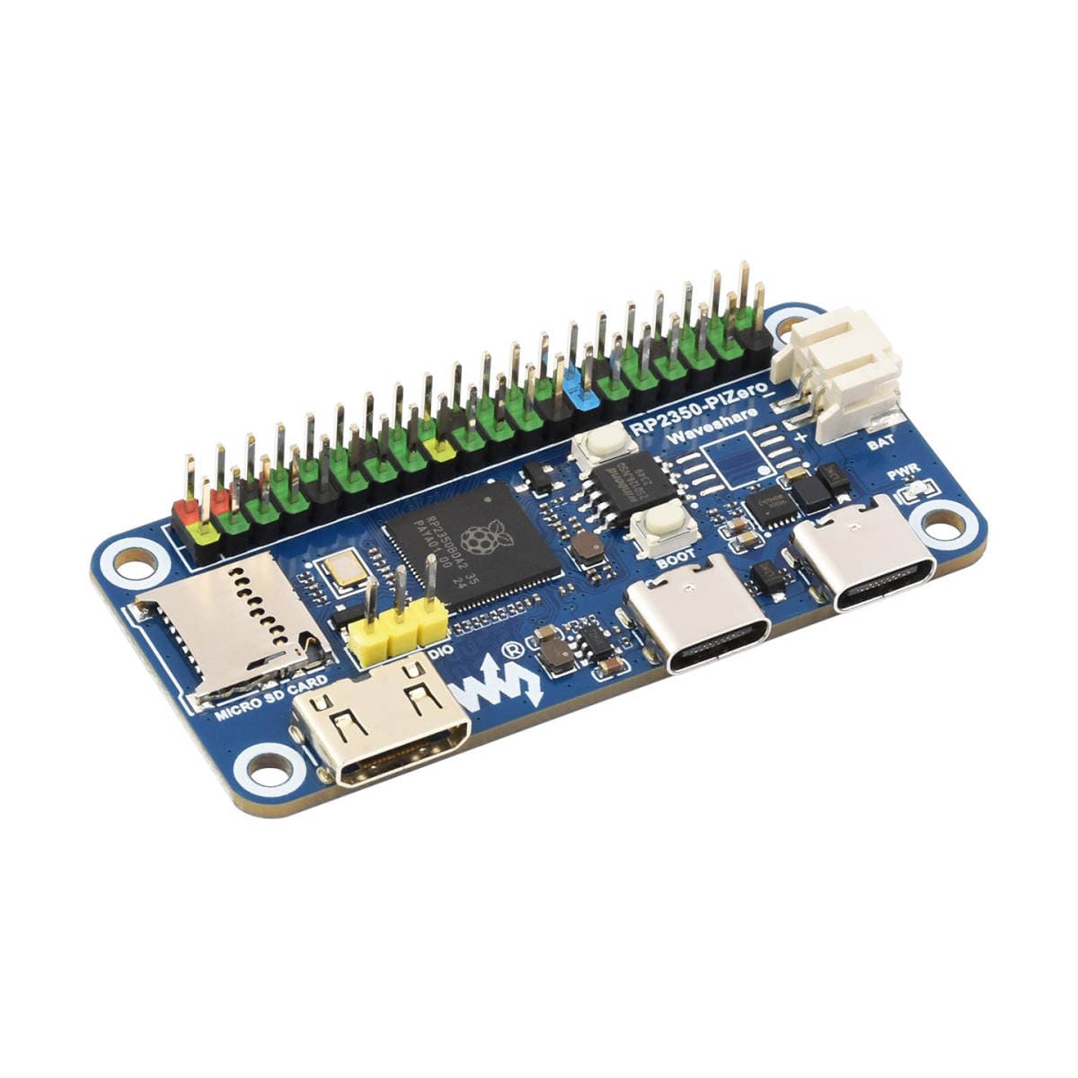 Raspberry Pi RP2350-Pizero İnkişaf Lövhəsi, RP2350B İki Nüvəli Prosessorlu, Daxili DVI İnterfeysli 5