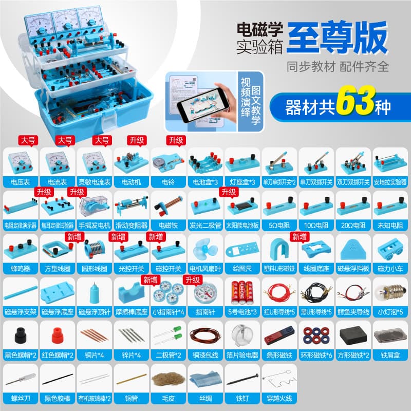 High school entrance examination review recommendation/electromagnetism experiment box [extreme edition]