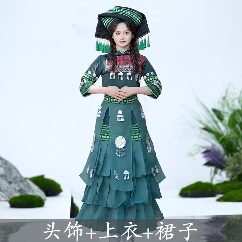 M02 green + fan shape