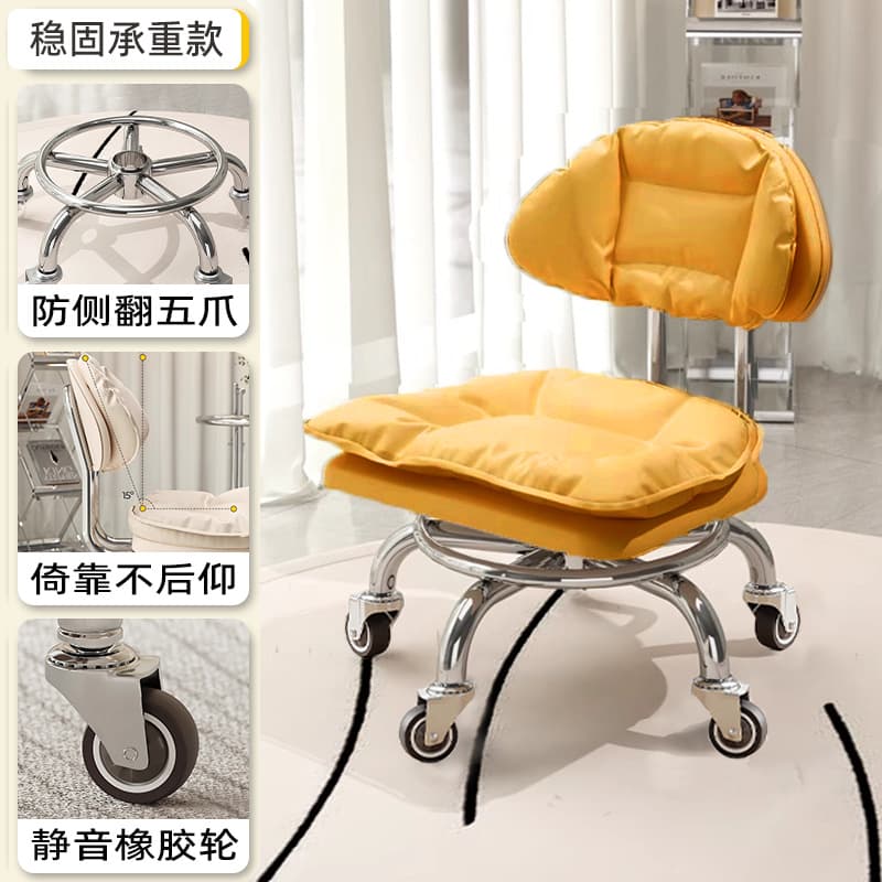 Electroplated five claws: xiaoyunduo turmeric [with] silent rubber wheel