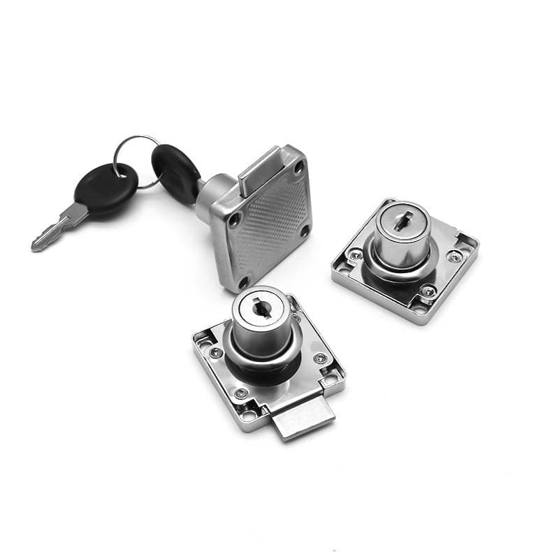 Little Doctor C-Type 138-22 Drawer Lock, File Cabinet Cam Lock, Cold-Rolled Steel Office Cabinet Lock 2