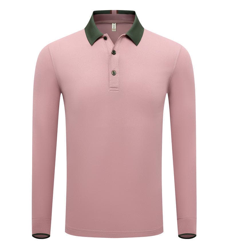 Pink and tea green collar