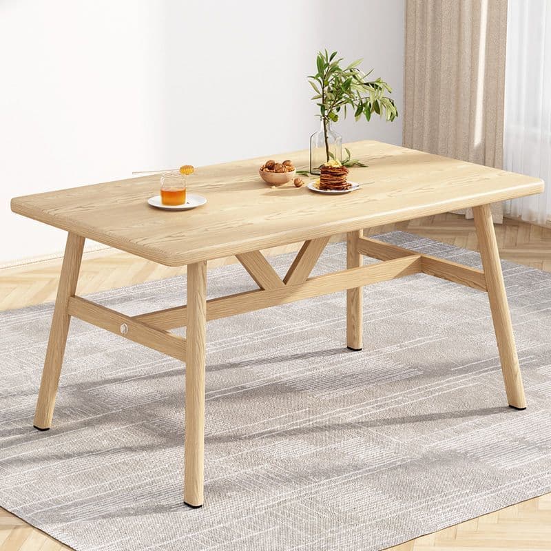 Log color single table 100*60*75 [environmentally friendly and healthy material]