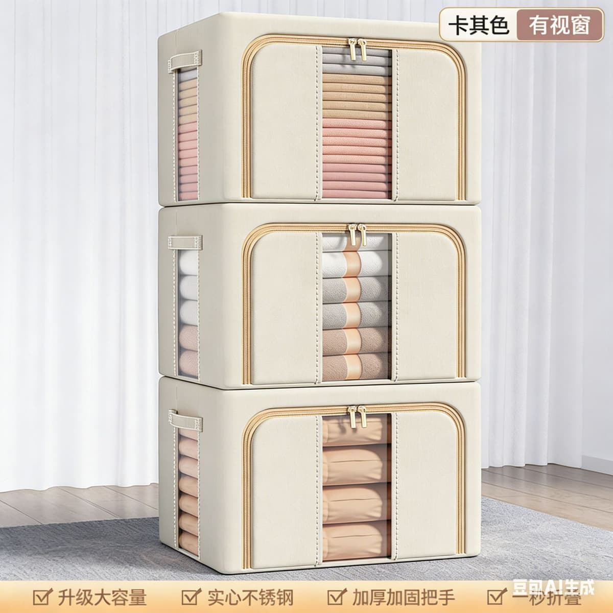 Beige (double window)