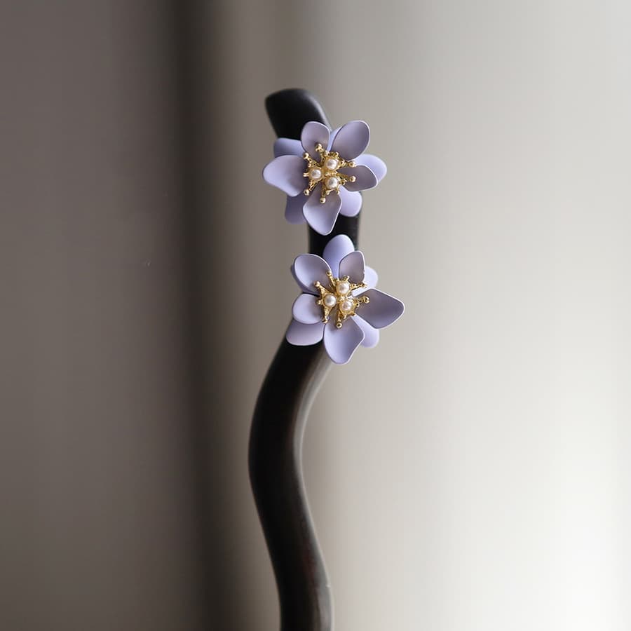 A61 Zixi double-flowered Wood [natural Ebony]]