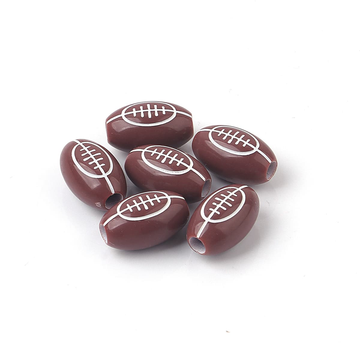 18*11mm flat rugby ball