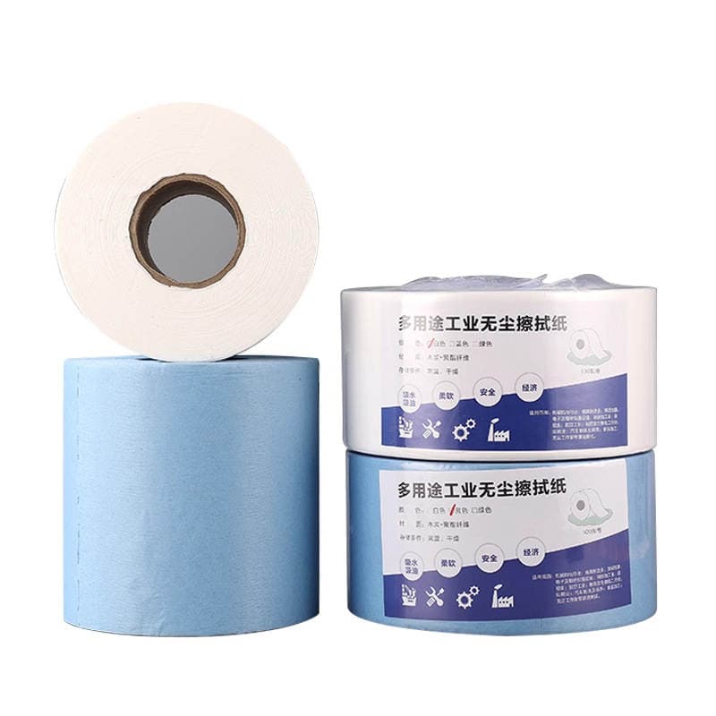 Wholesale dust-free paper industrial large roll paper oil absorption water absorption dust-free wiping paper dust removal paper mirror paper for experimental use 5