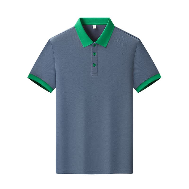 Dark gray and emerald green