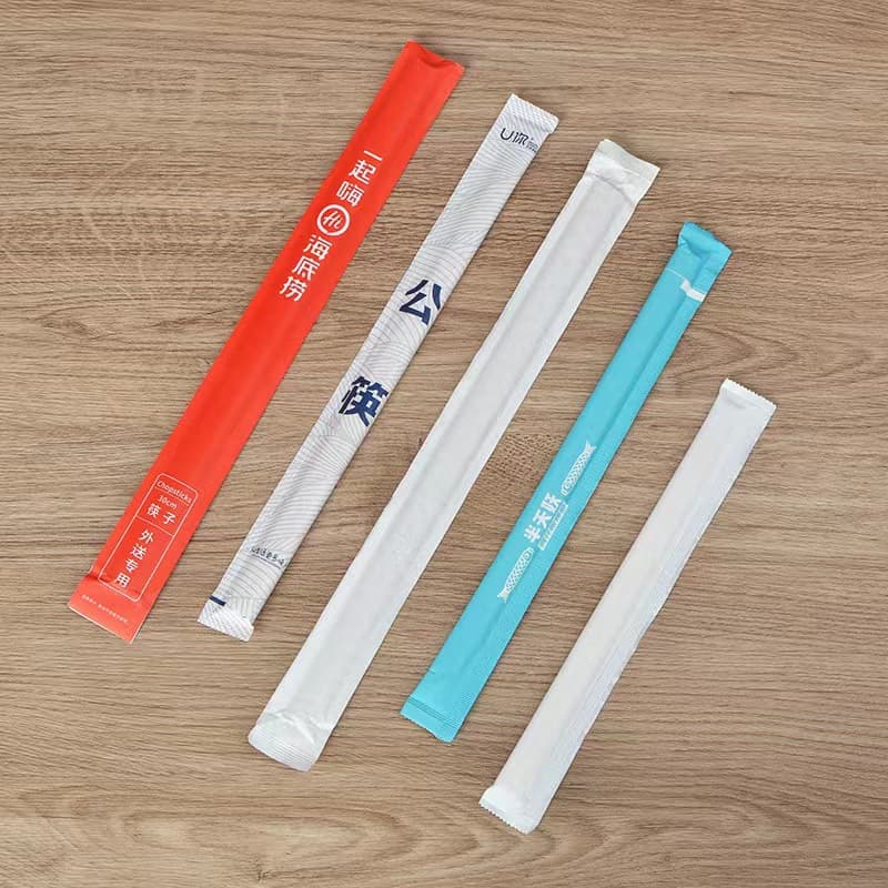 Fully sealed independent paper packaging bag