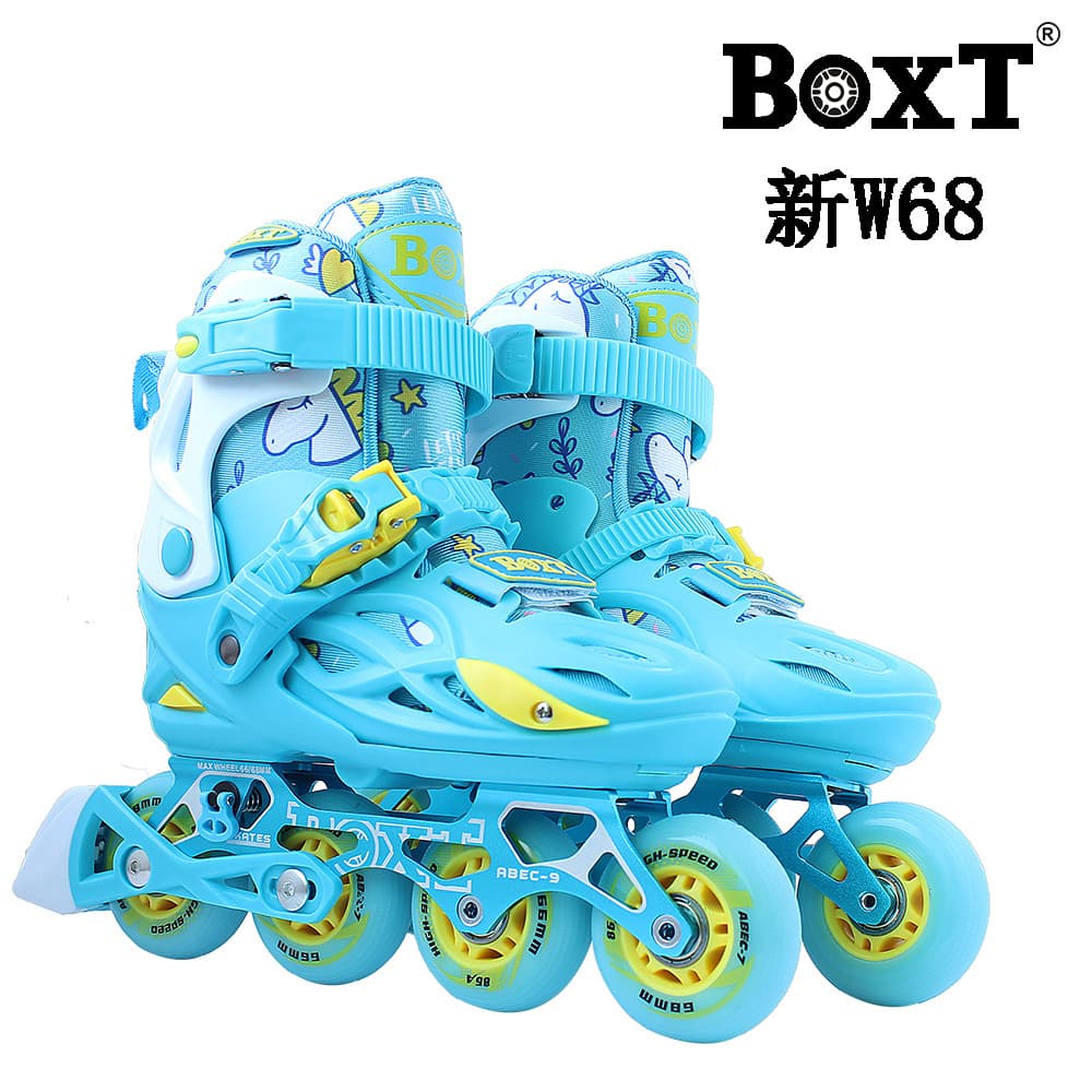 Blue W68 children lock wheel