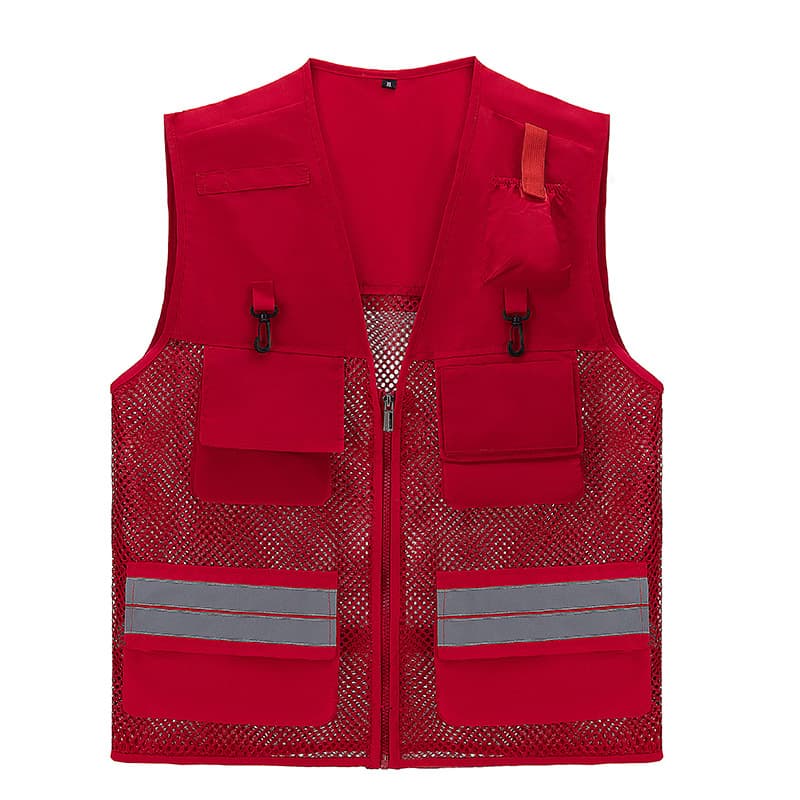 Red mesh model