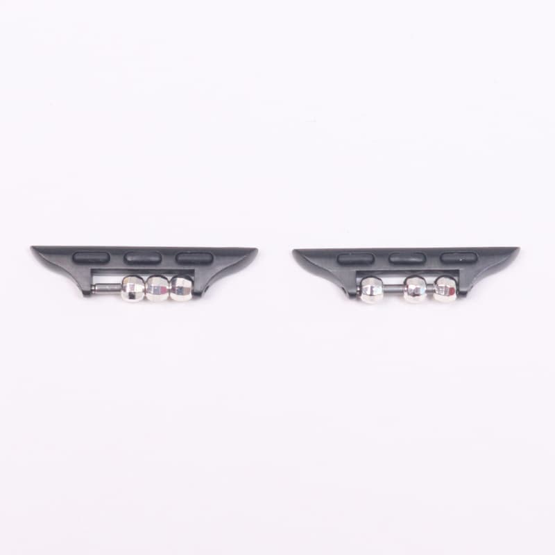 Turn 14 ear simple style - black (3 beads)