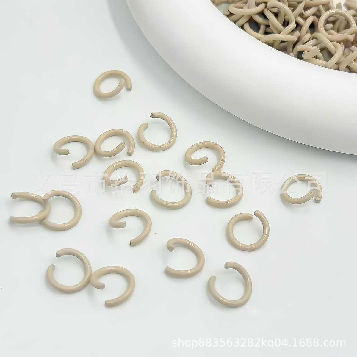 [khaki] open ring