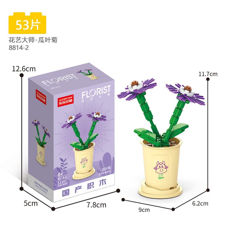 8814-2 gerbera 53pcs 50g