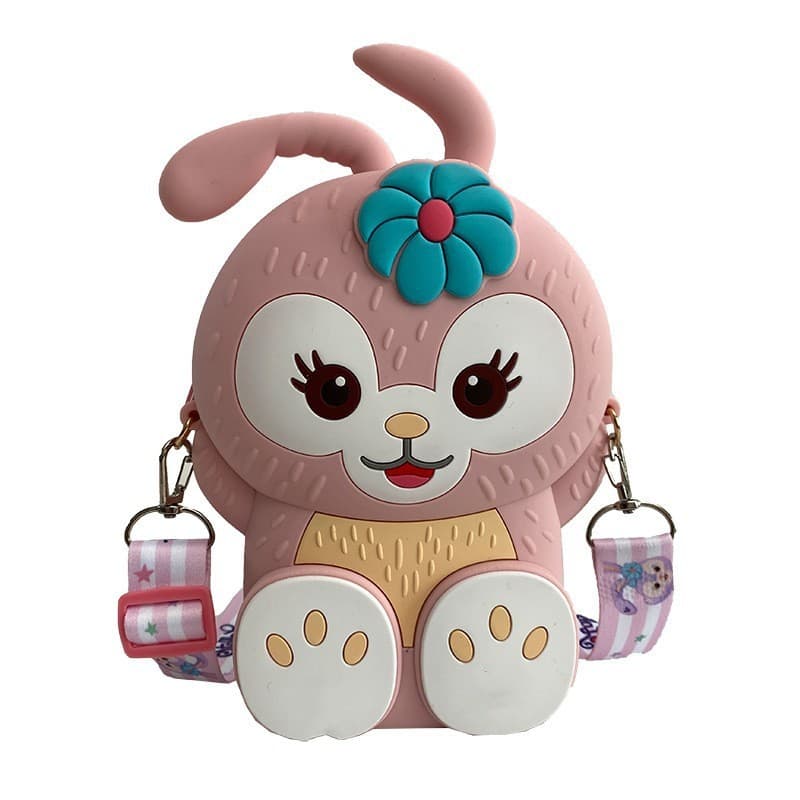 Xingdailu rabbit mobile phone bag pink (can hold mobile phone)