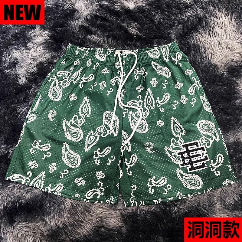 Green cashew flower (green/paisley) in stockinstock