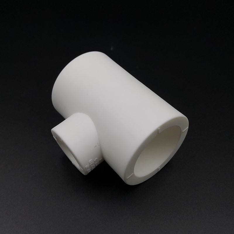 PPR three-way home decoration pipe fittings thickened water supply accessories ppr reducing tee 202532 hot and cold water pipe fittings connector 2