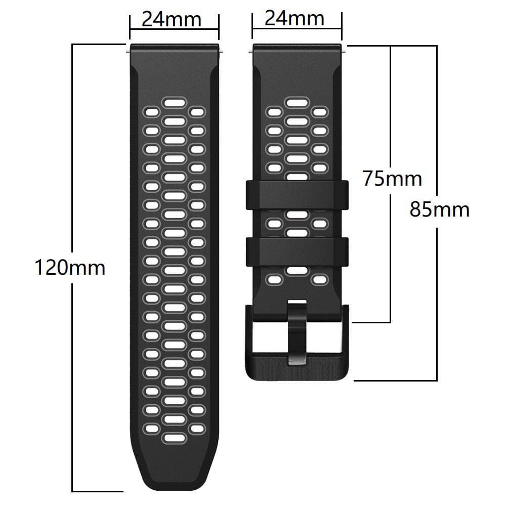 Garmin Venu X1 üçün idman perforasiyalı silikon kəmər 2