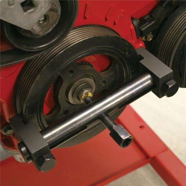 Threaded Crankshaft Pulley Removal Tool Generator Pulley Puller Timing Pulley Removal Tool 5
