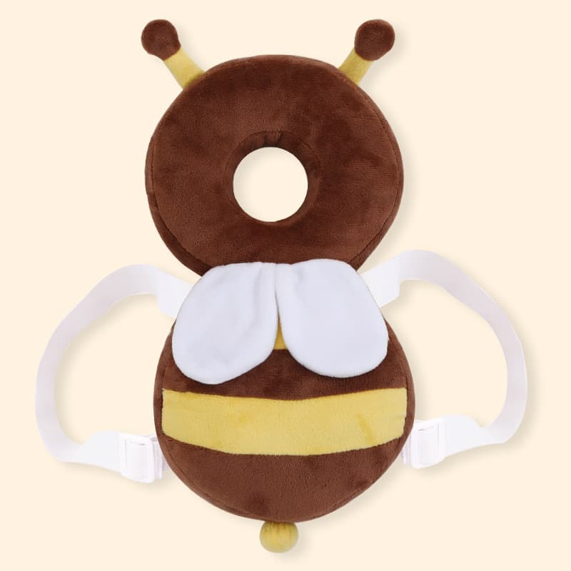 Brown and black bee (medium flannel) 30cm (excluding horizontal strap)