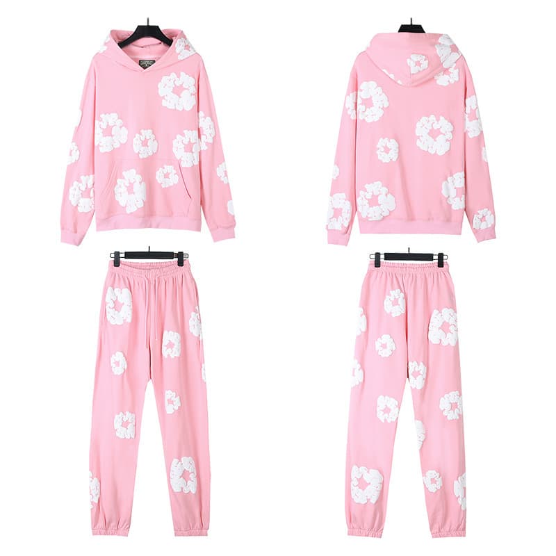 Sweatshirt suit [pink]