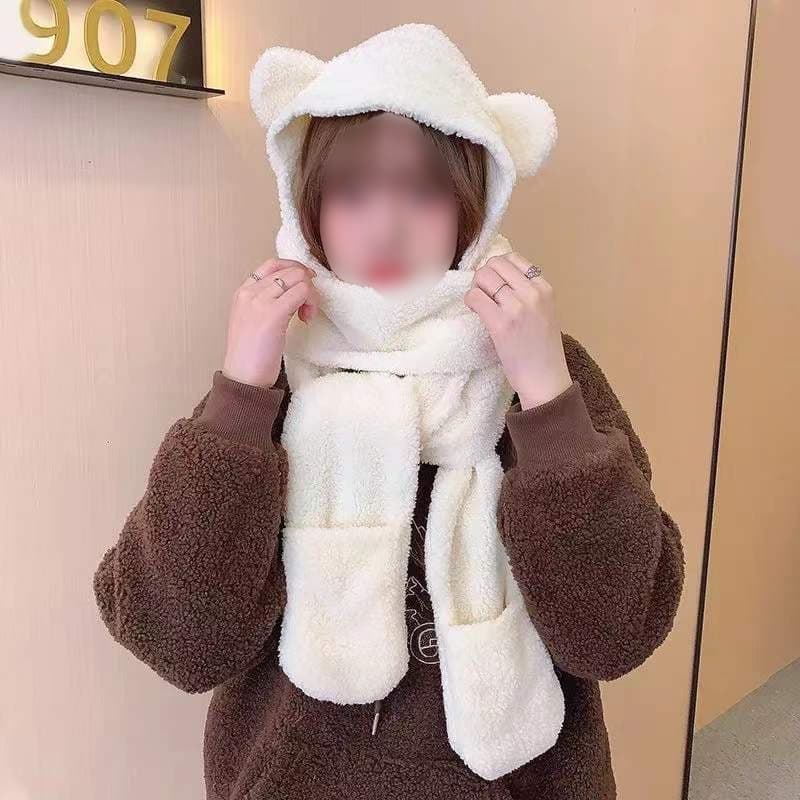 Three-piece beige set
