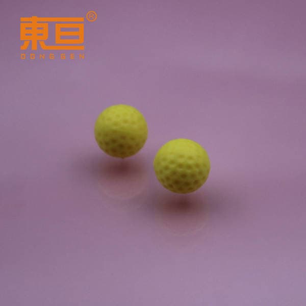RJQ13 yellow soft rubber ball soft rubber bead diameter 13mm TPR soft material can be detected small production materials