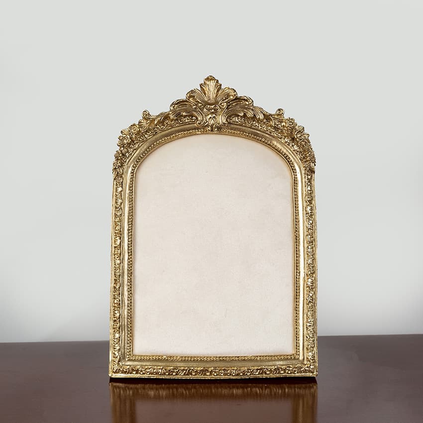 Large white photo frame