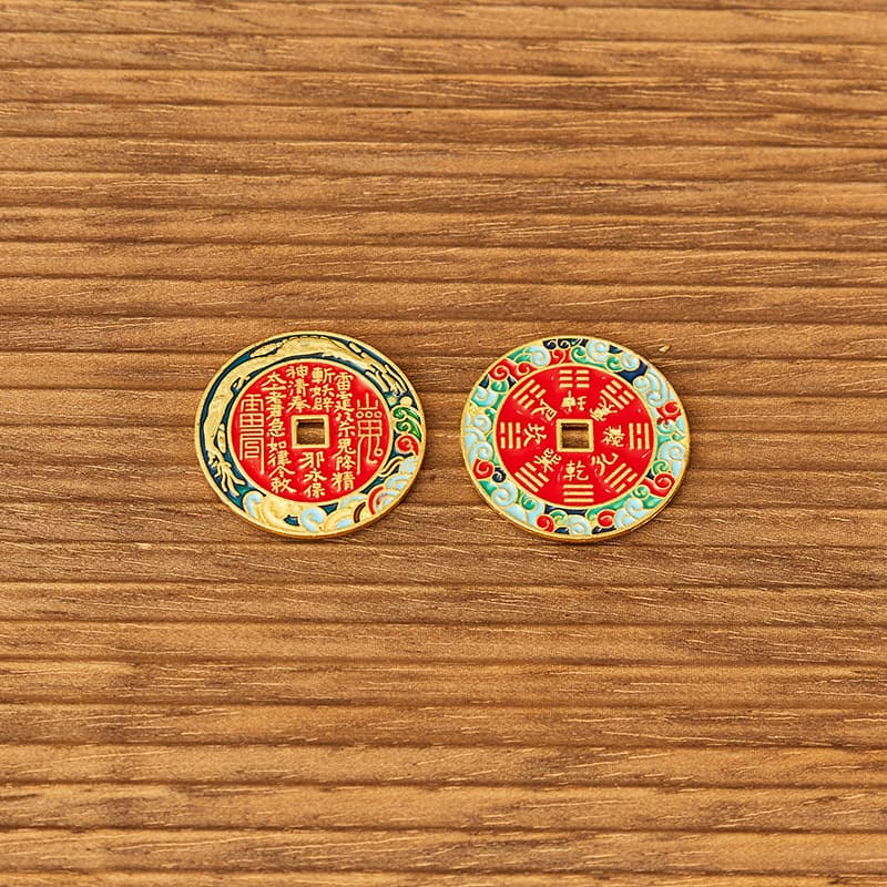 【h32】2.8 style four mountain ghost coins