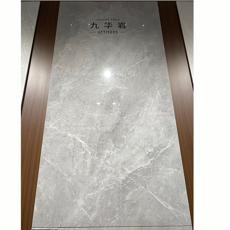 {in stock, made in foshan, guangdong} high-gloss porcelain tile 3c with g-jiuhua rock