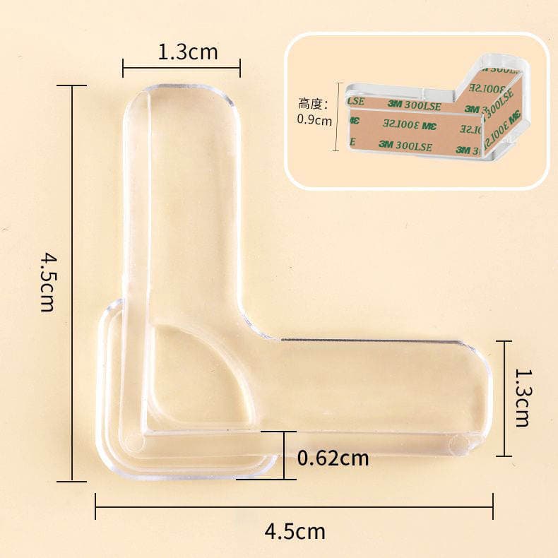 Anti-Collision Corner Protector for Inward-Opening Windows with Broken Bridge Aluminum Frame, Anti-Bump Artifact, Right-Angle Soft Protective Airbag Safety Corner Sticker 5