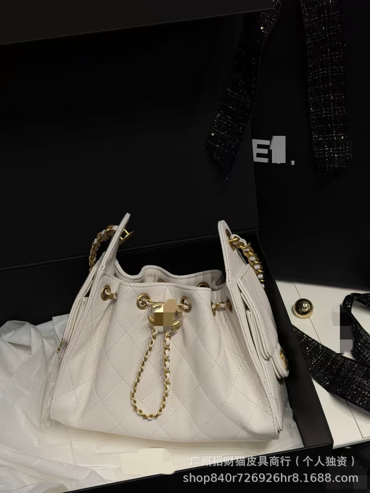 25bag high quality caviar white 25cm